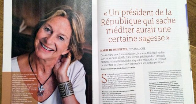 Rencontre avec Marie de Hennezel